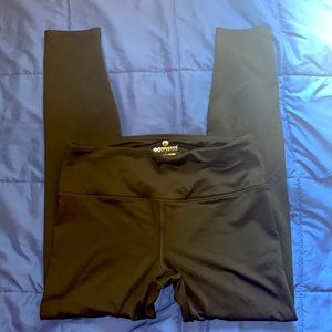 NWOT 90 Degree By Reflex Black Leggings Size L
